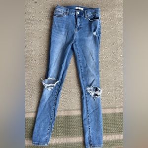pacsun ripped denim jeans